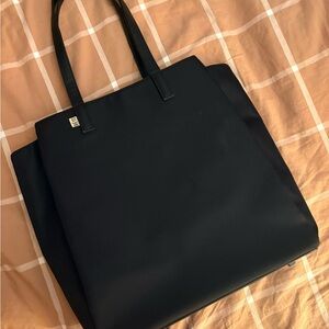 BEIS Black Commuter Tote Bag